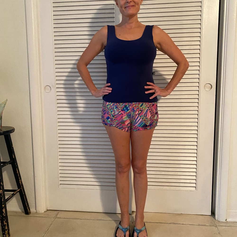 Navy Blue Women's Tank Top